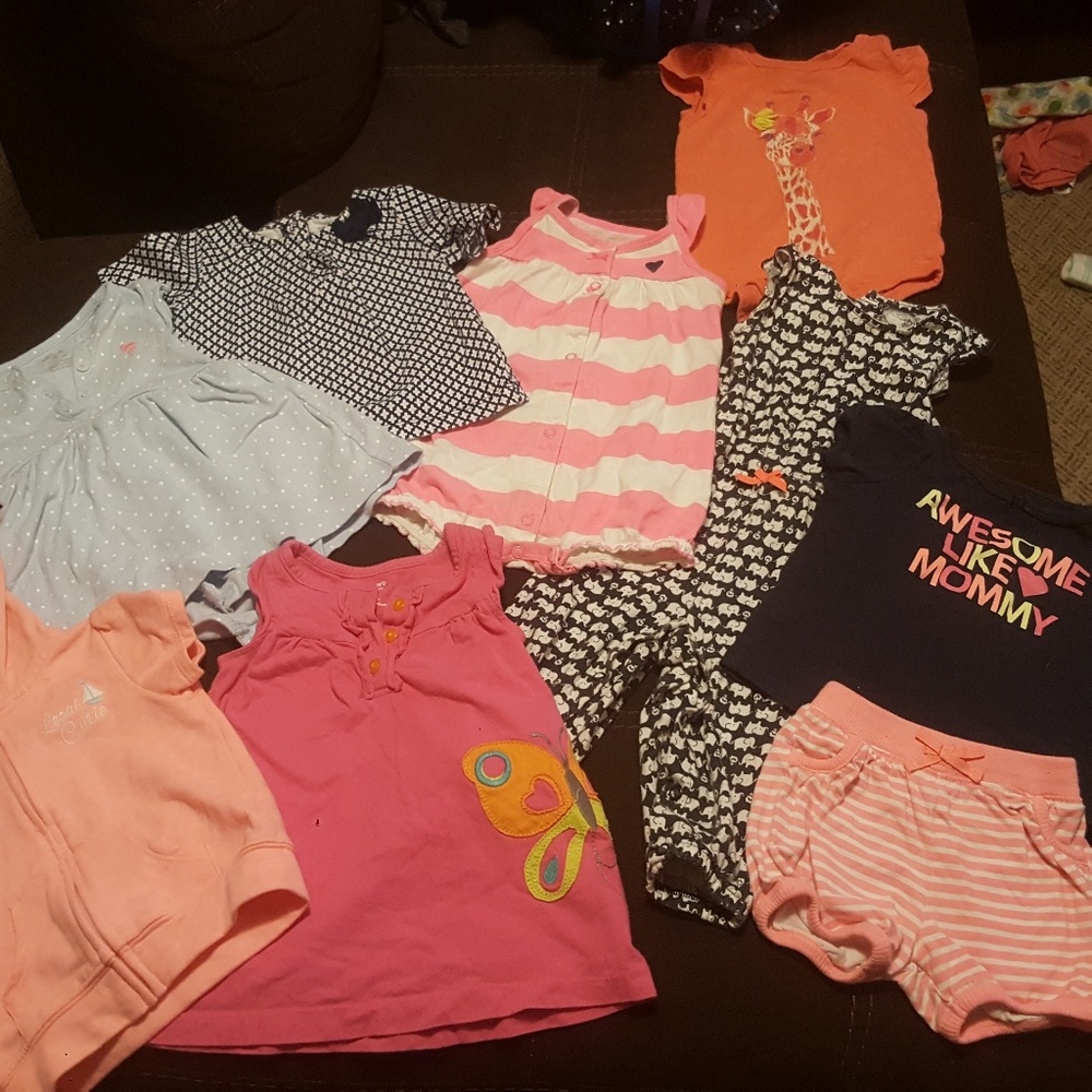 Girls 9 month summer clothing